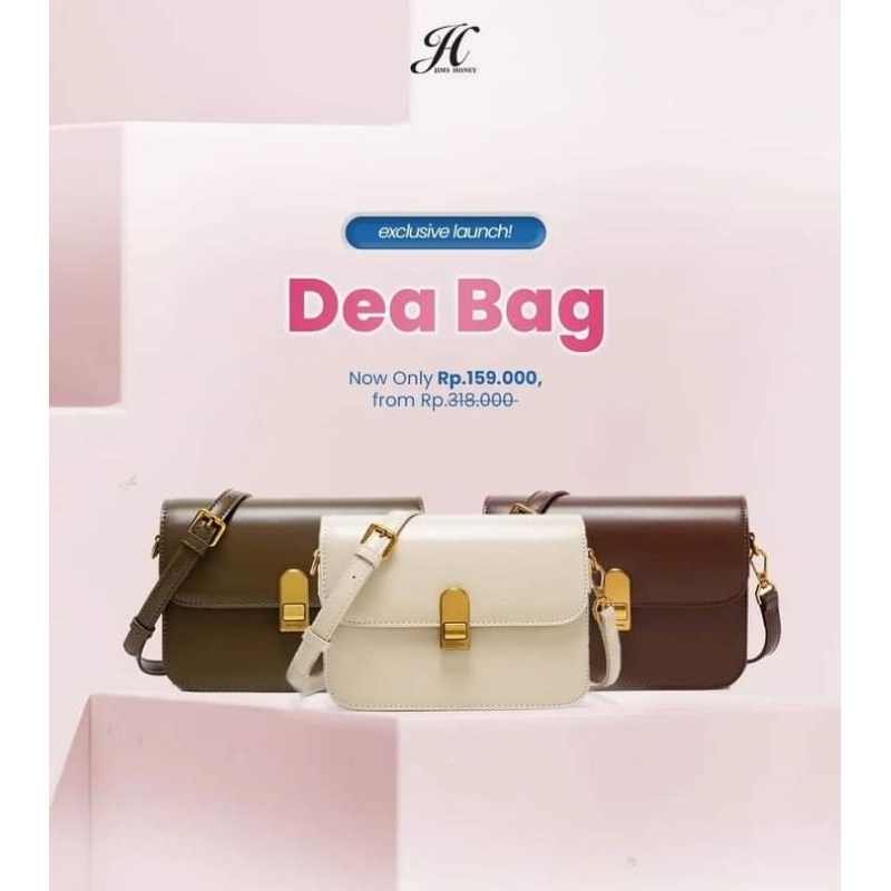 dea bag jimshoney tas selempang simple wanita jimshoney