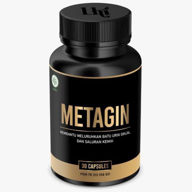 METAGIN Asli Original Obat Herbal Penghancur Batu Ginjal Ampuh