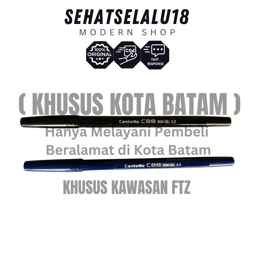 

Pena Standar - Pilihan Warna Hitam dan Biru