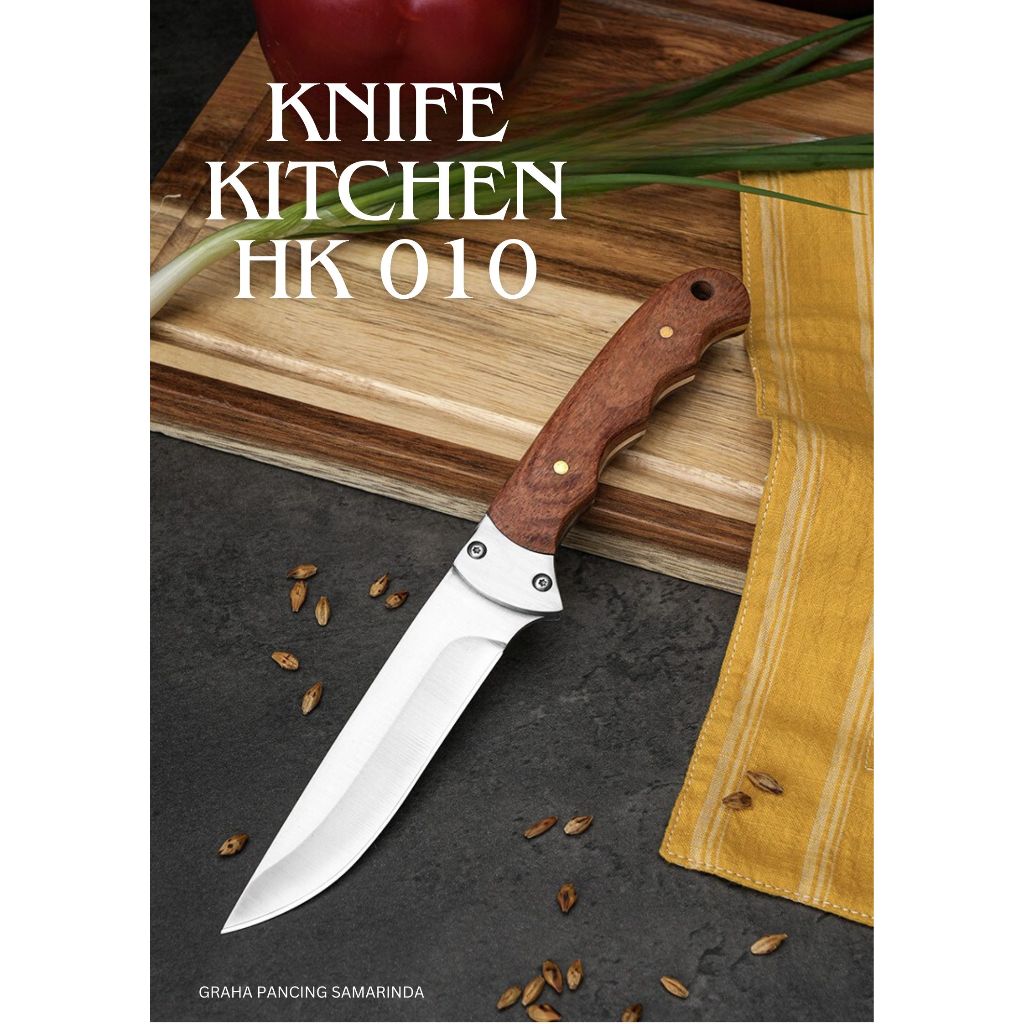 Pisau HK 010, Kitchen Knife, Pisau Camping, Jungle Knife