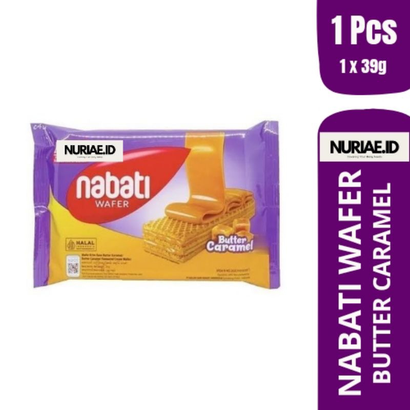 

Nabati Wafer 1 PCS (39g) - BUTTER CARAMEL