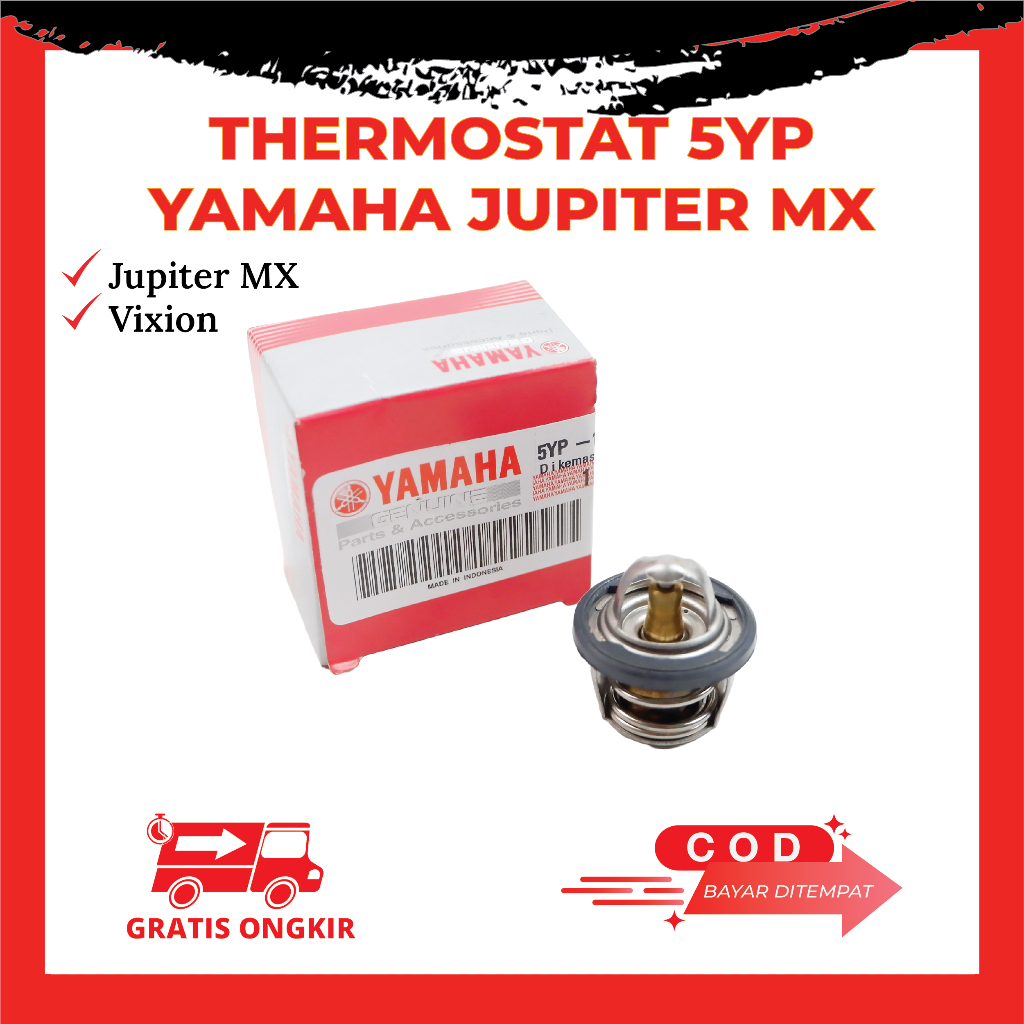 Thermostat Radiator Jupiter MX Vixion R15 Original - Thermostat Jupiter MX Vixion Kode 5YP