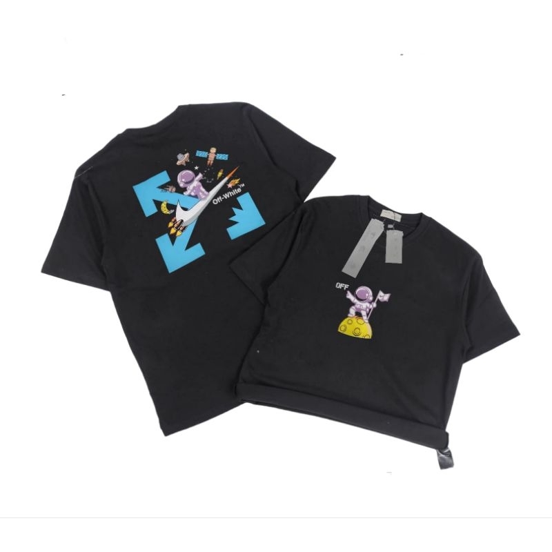 KAOS T-SHIRT OFF-WHITE JUMBO ORIGINAL / KAOS DISTRO