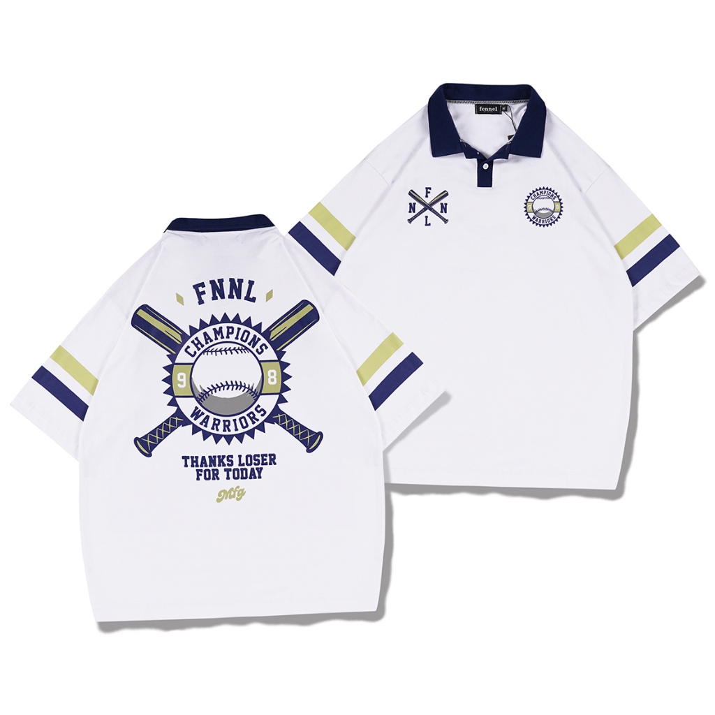 [N01646] T-Shirt Oversized Rugby Distro Motif CHAMPIONS WARRIORS