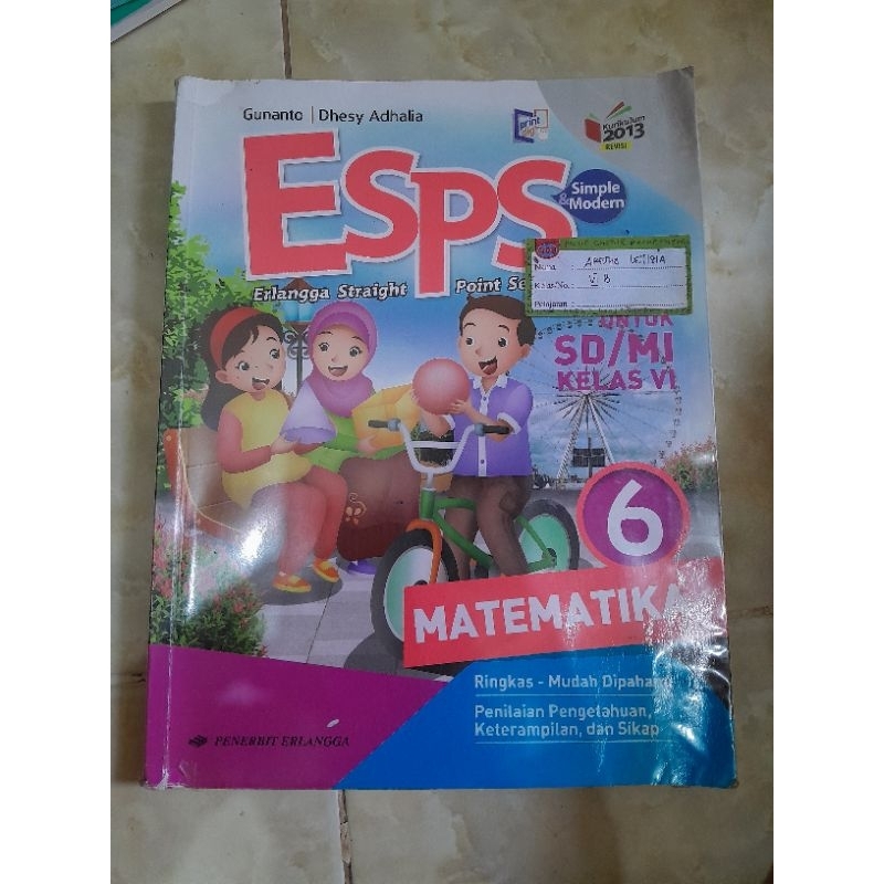 esps matematika kelas 6