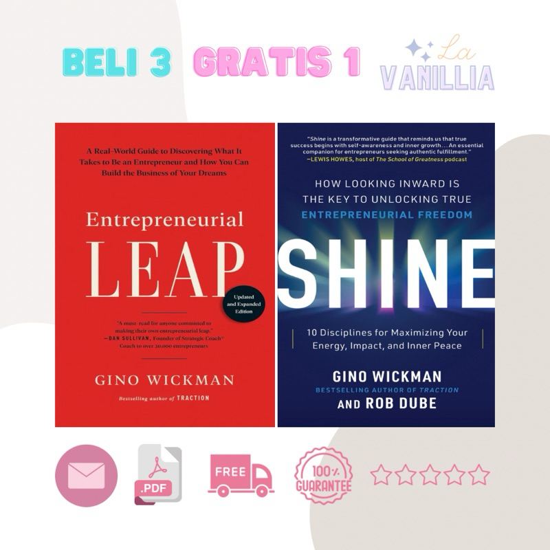 

Entrepreneurial Leap Shine by Gino Wickman Rob Dube