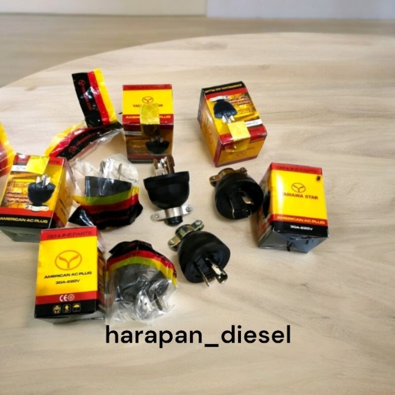 STEKER GENSET 3 KAKI UKURAN BESAR MODEL PUTAR