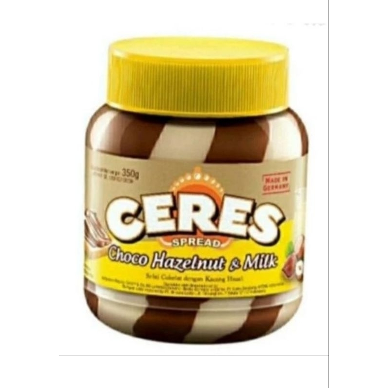 

(GUDANG) 350 gr. Selai Ceres Spread Choco Hazelnut & Milk 350g