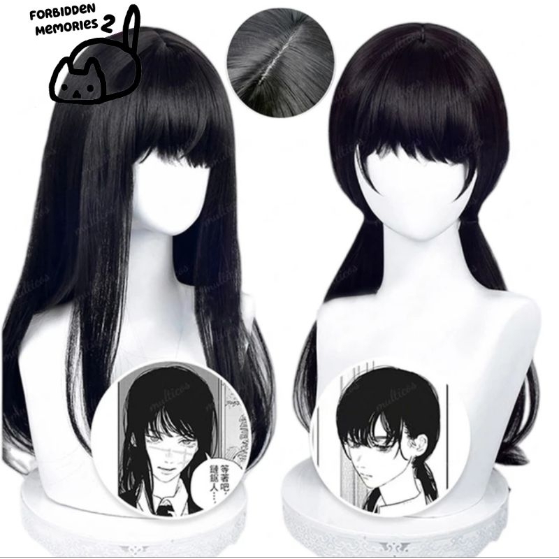 READY Wig cosplay Asa Mitaka Chainsaw Man