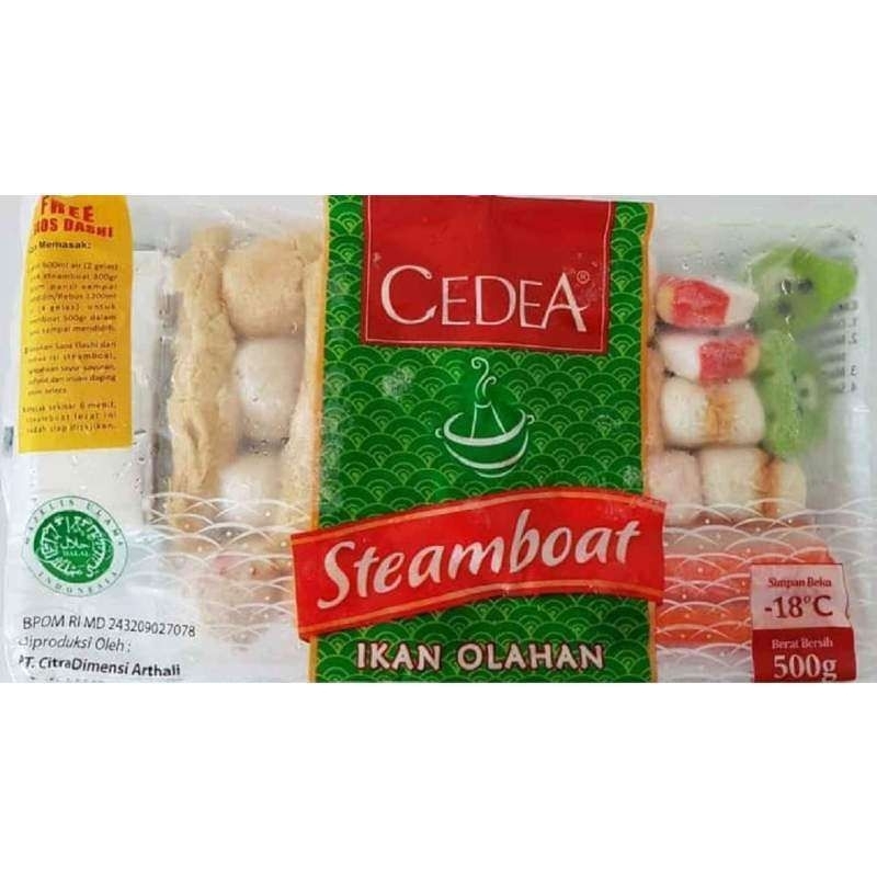 

Cedea steamboat 500gr / shabu set / mix seafood