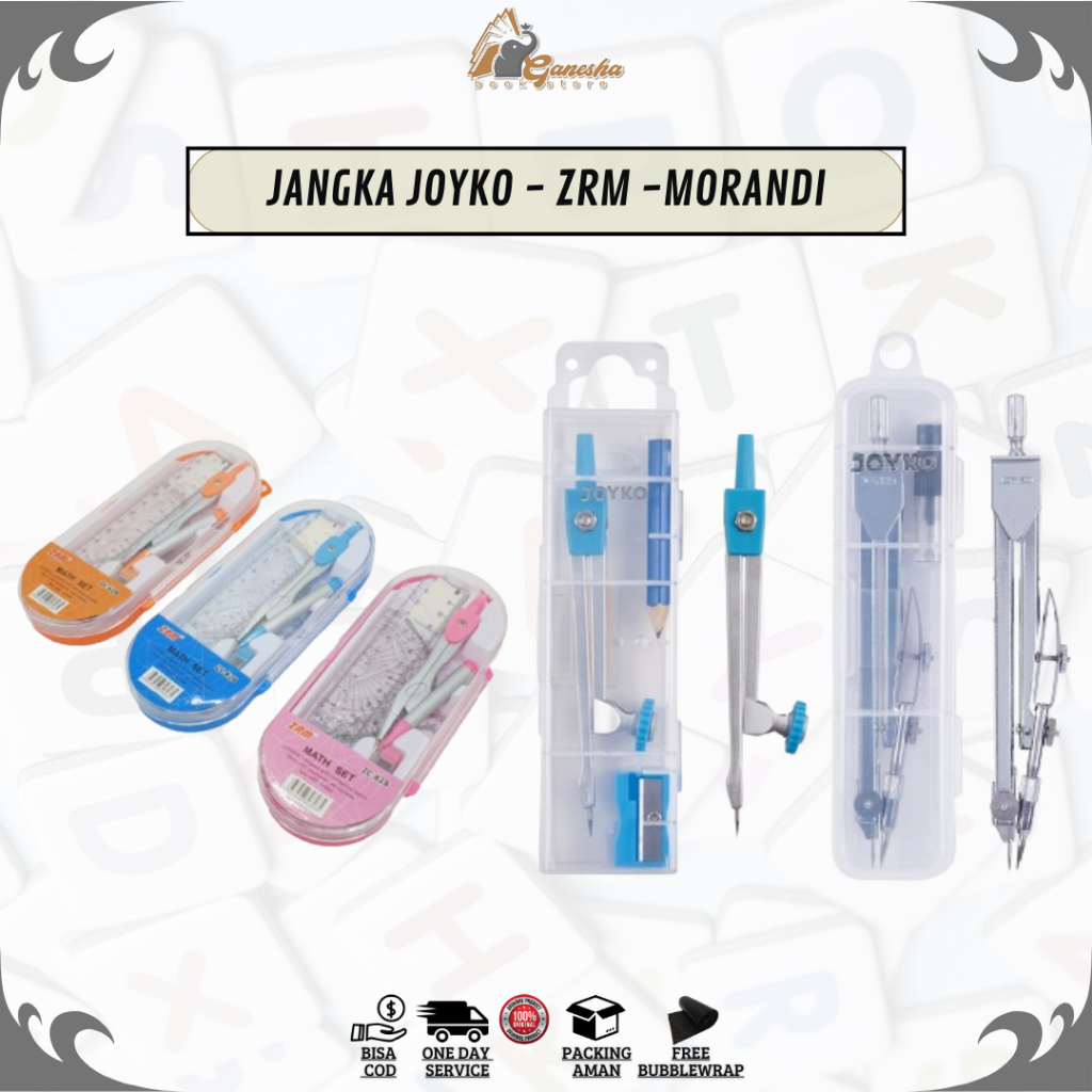 

ATK : Jangka 1 Set Merk Joyko - ZRM - Morandi