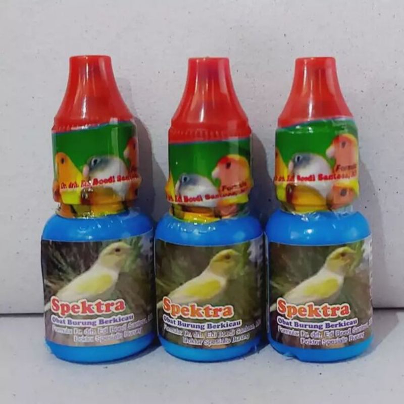 SPEKTRA OBAT BURUNG KICAU SPEKTRA DRH EDI ASLI