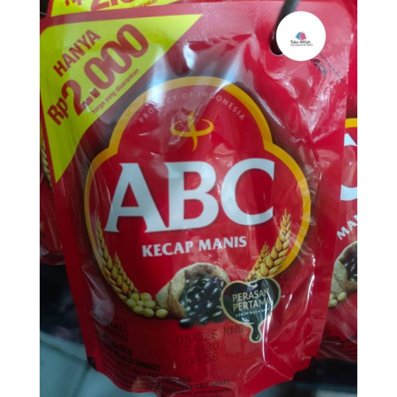 

Kecap ABC refill 60 ml kemasan 2000 an