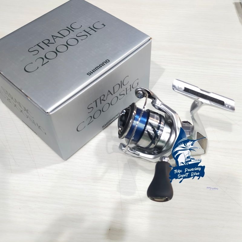 REEL SHIMANO STRADIC FM C2000SHG NEW 2023 | POWER HANDLE | REEL PANCING | REEL SPINNING | ALAT PANCI