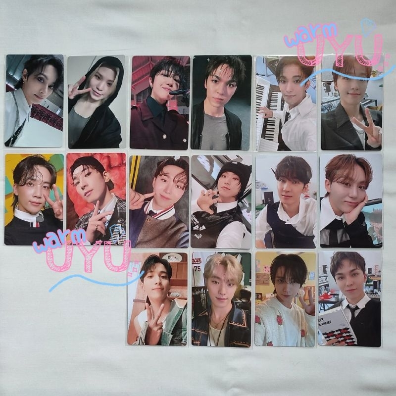 Photocard SEVENTEEN Right Here Heaven FTS Face the Sun M2U Weverse Yizhiyu