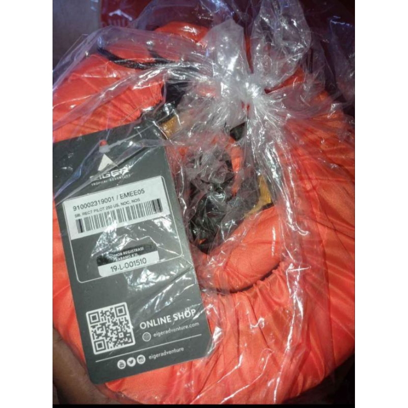 Sleeping Bag EIGER1989 Rect Pilot 250 US