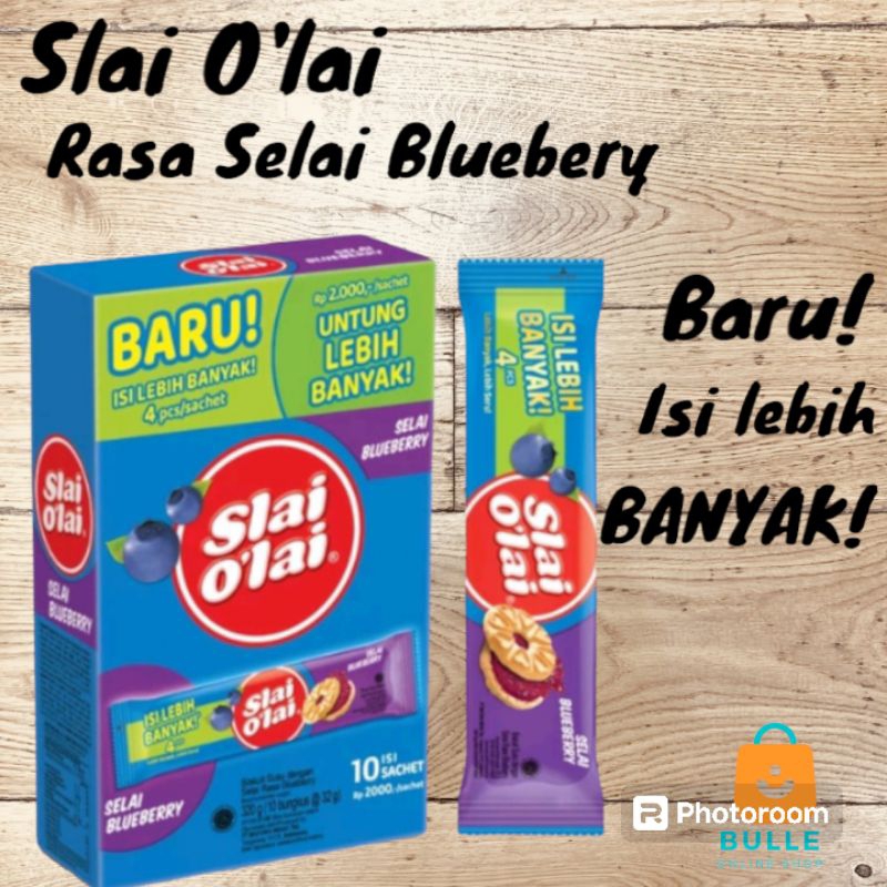 

Slai O'lai Rasa Blueberry isi 10 sachet