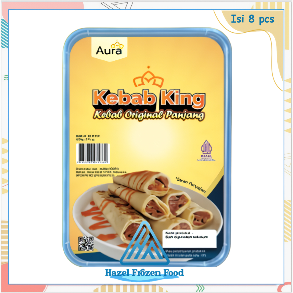 

Kebab King Original Panjang 350 g Frozen Food Karawang