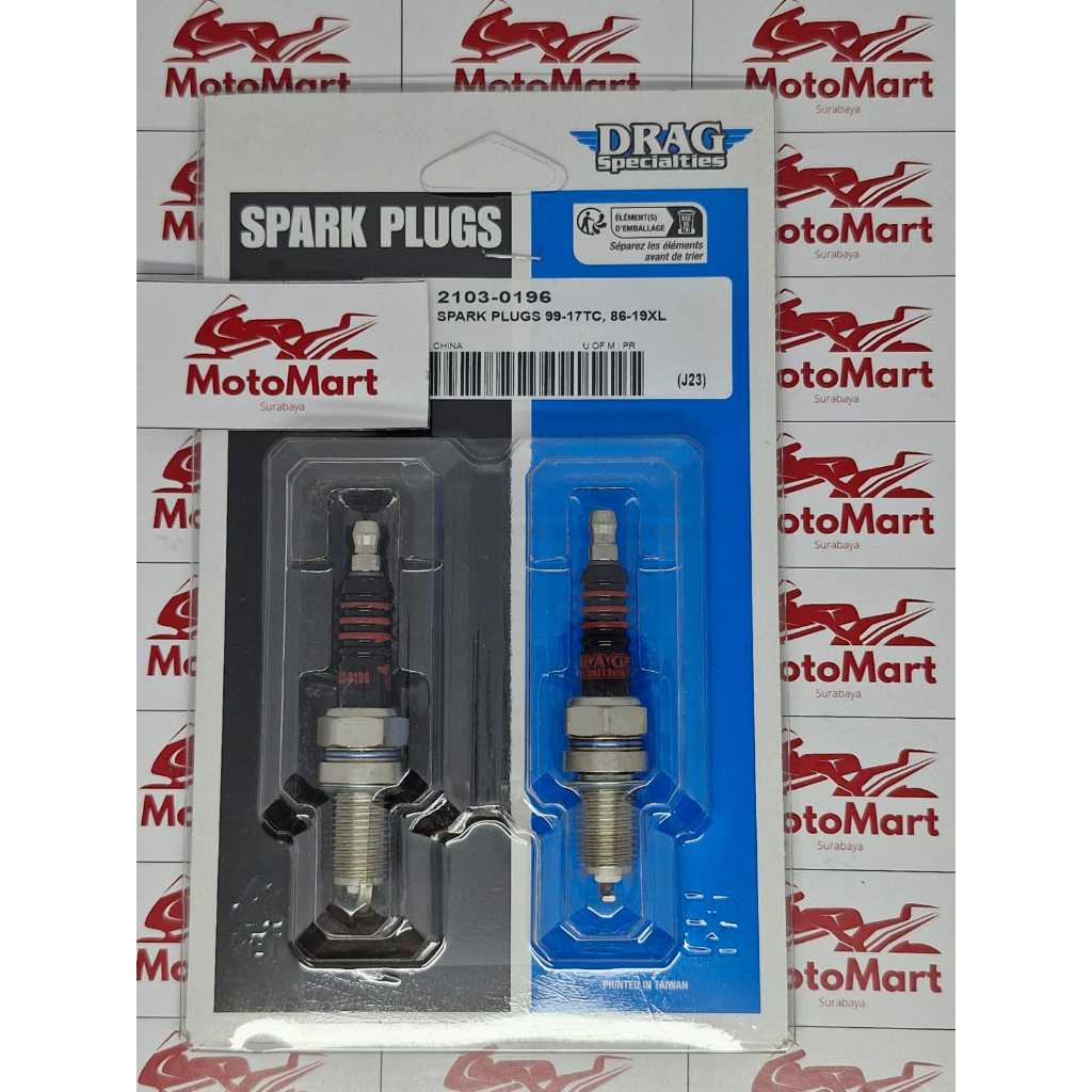 BUSI SPARK PLUG HARLEY DAVIDSON TWIN CAM / SPORTSTER DRAG SPECIALTIES 2103-0196