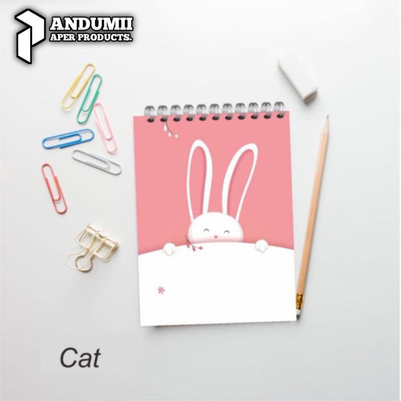 

Buku Sketsa Kecil Sketchbook Mini A7 Buku Catatan Kecil Motif Lucu