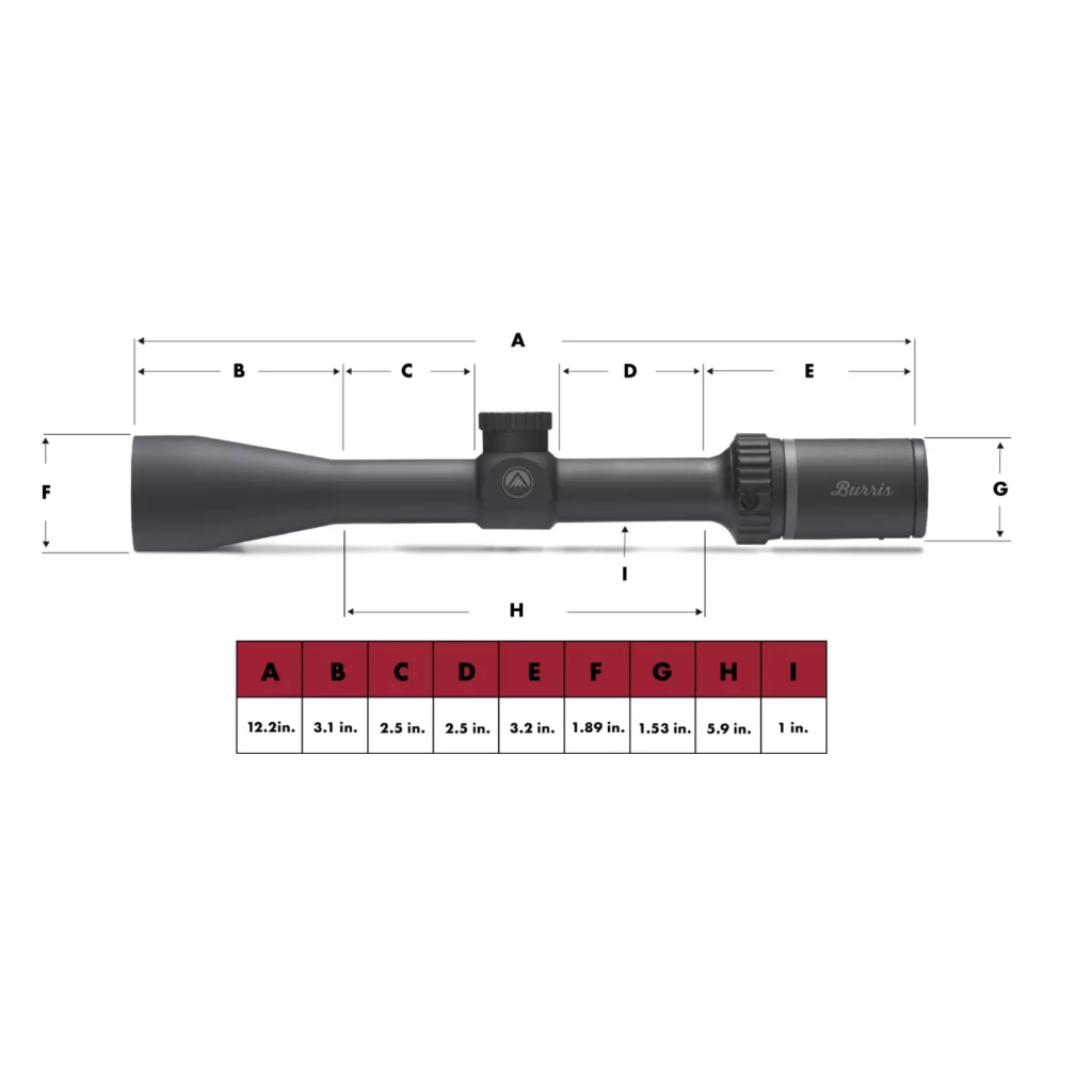 Teleskop Burris Prevail E1 3-9x40