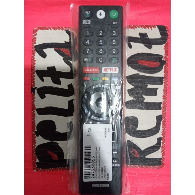REMOTE REMOT SONY BRAVIA  LED SMART VOICE TV 4K ORIGINAL TERLENGKAP