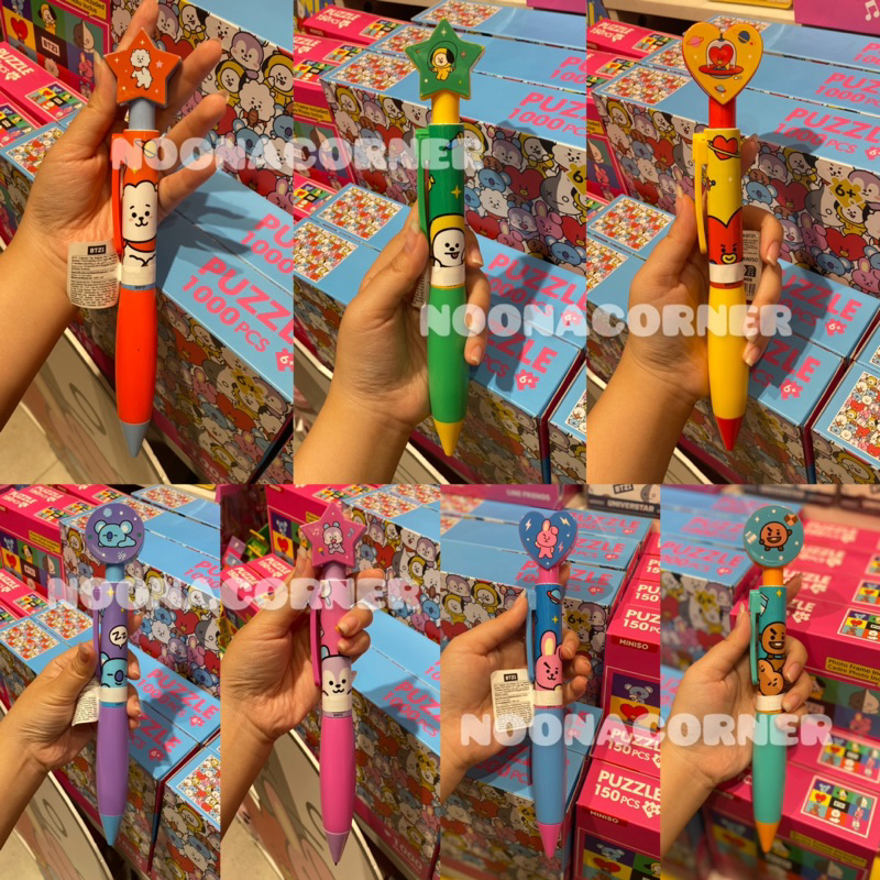 

Miniso x BT21 ‼️ BIG JUMBO Ballpoint Pen Gel (1.0 mm) BT21 Collections