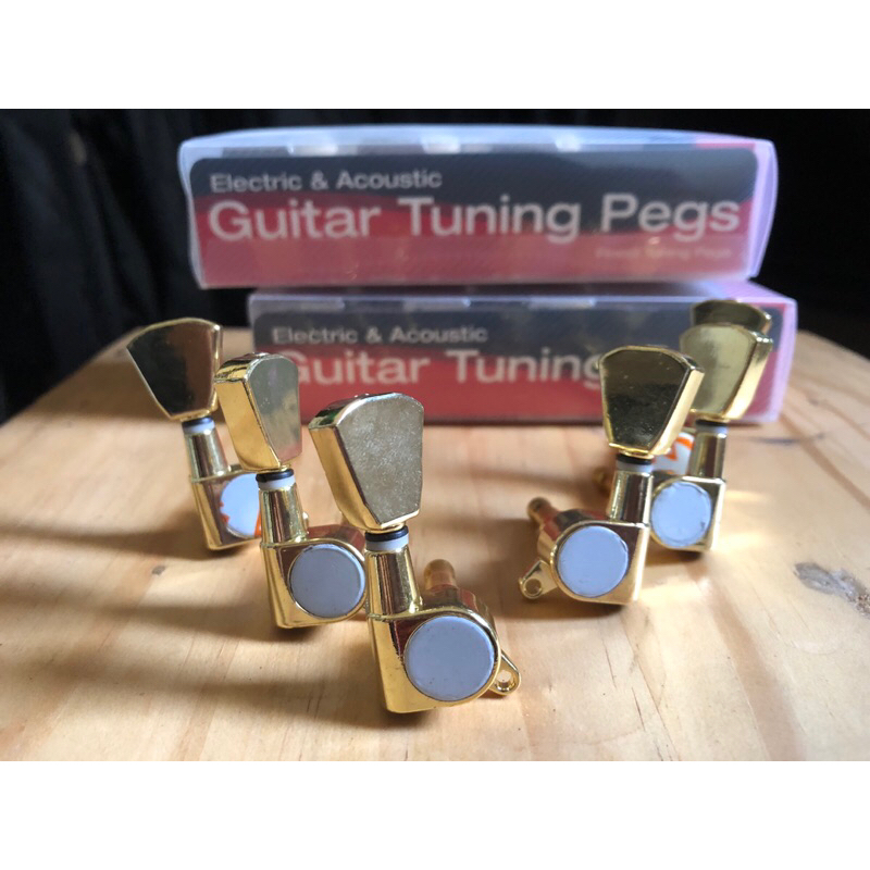 Dryer Guitar (Tuning Pegs) Acoustic/Electric Gibson Gold 3R-3L