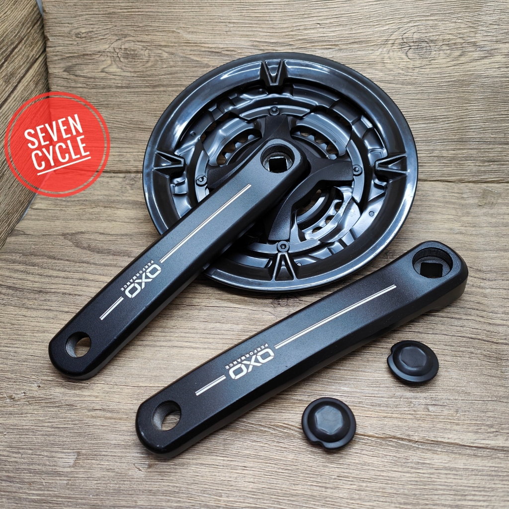 Crank OXO triple speed 42/34/24/ 170arm alloy