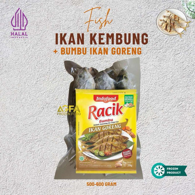 

Ikan Kembung bonus bumbu / Ikan Kembung MPASI / Ikan Kembung