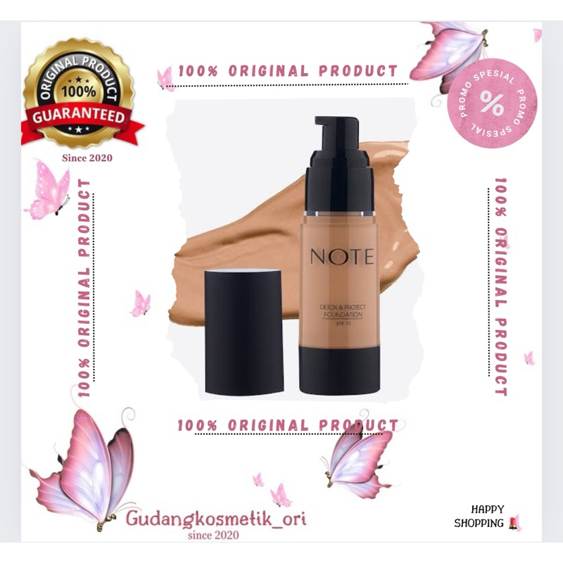 ORIGINAL NOTE COSMETICS Mattifying Extreme Wear Foundation FONDI FONDATION