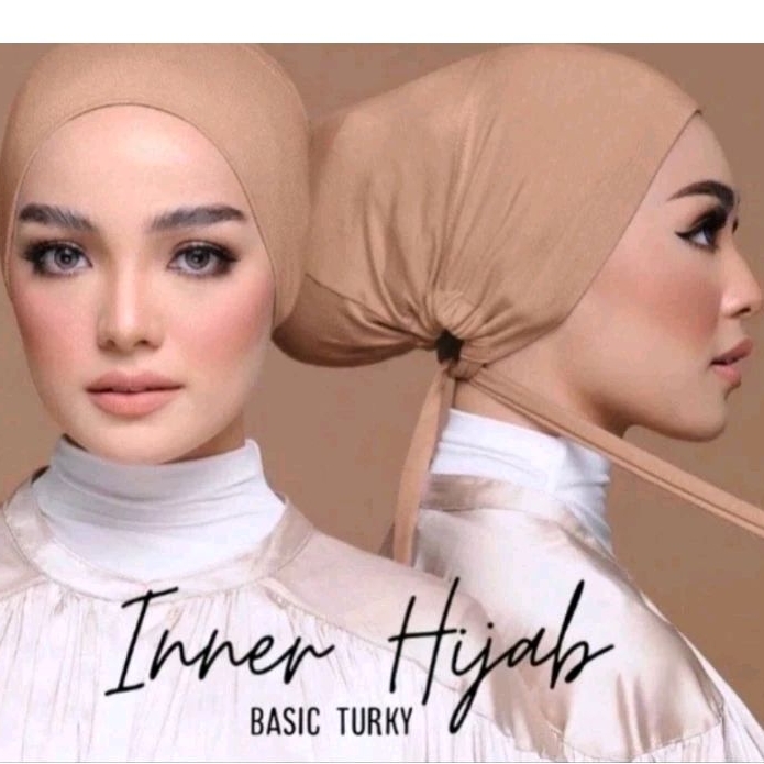Inner Basic TURKEY / Inner Turkey / Daleman Hijab / Inner Hijab/Ciput Turkey Tali