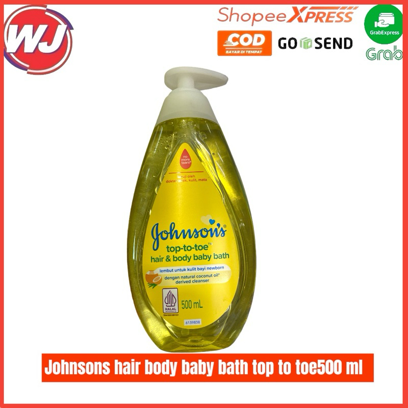 JOHNSONS WASH TOP TOP TOE 500 ML