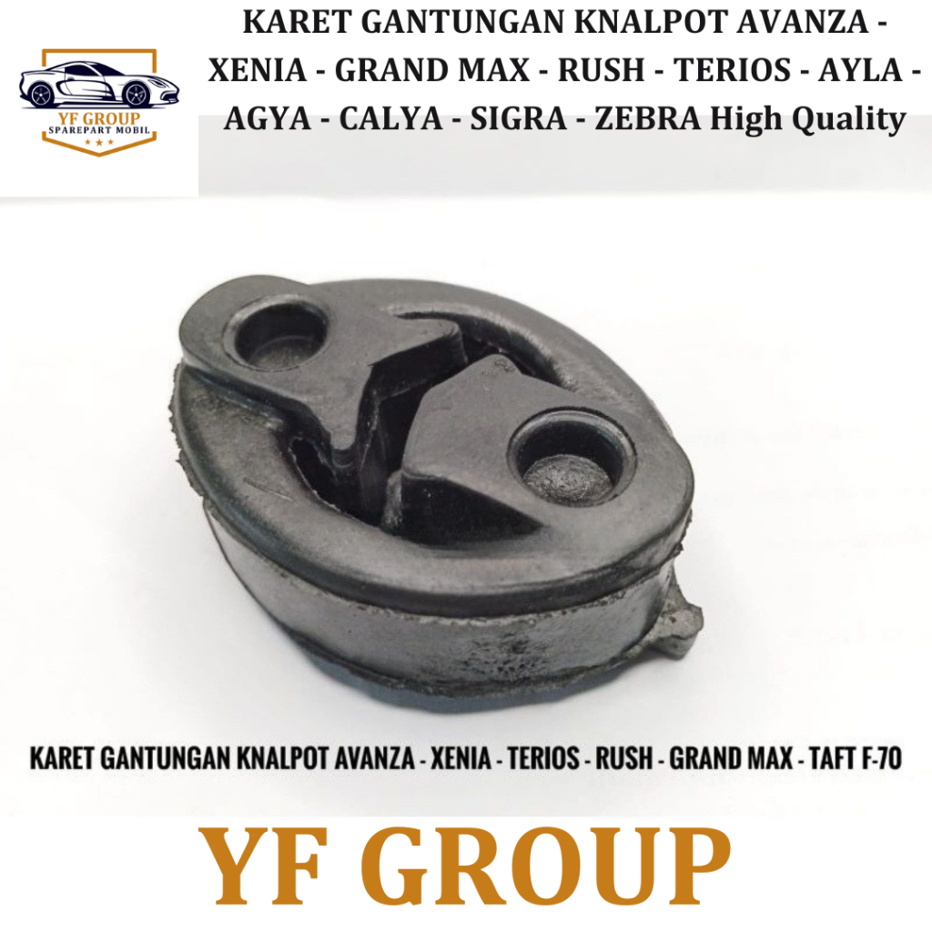 SPAREPART MOBIL OEM KARET GANTUNGAN KNALPOT AVANZA - XENIA - DAIHATSU GRAND MAX GRANMAX GRANDMAX LUX