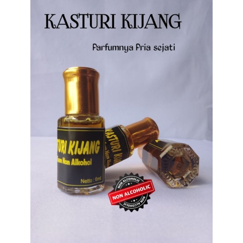 PARFUM PRIA SEJATI PARFUM KASTURI KIJANG NON ALKOHOL