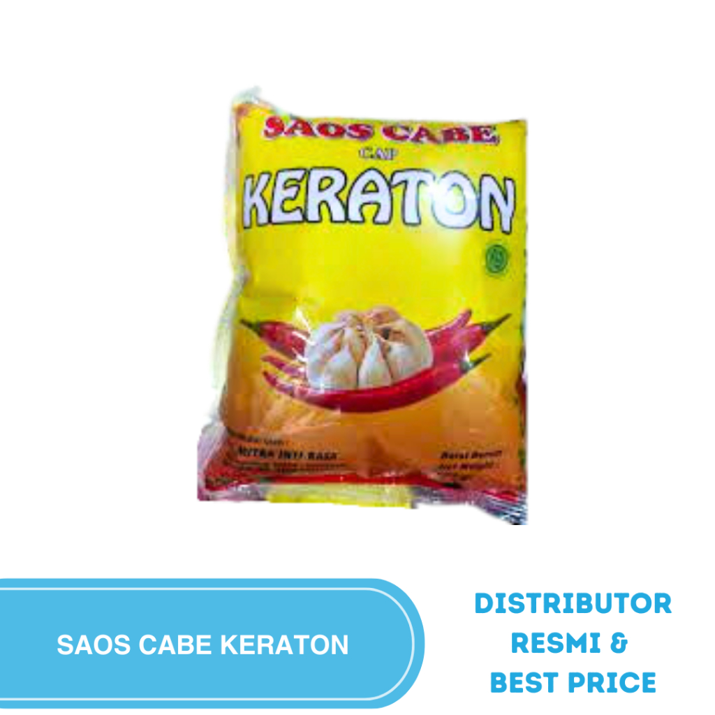 

Saos Cabe Keraton 625gr Bungkus