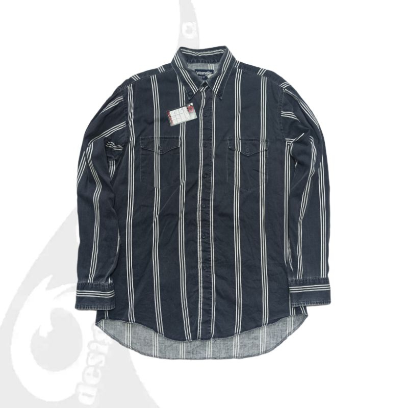 vintage kemeja outer wrangler 90s honduras us denim