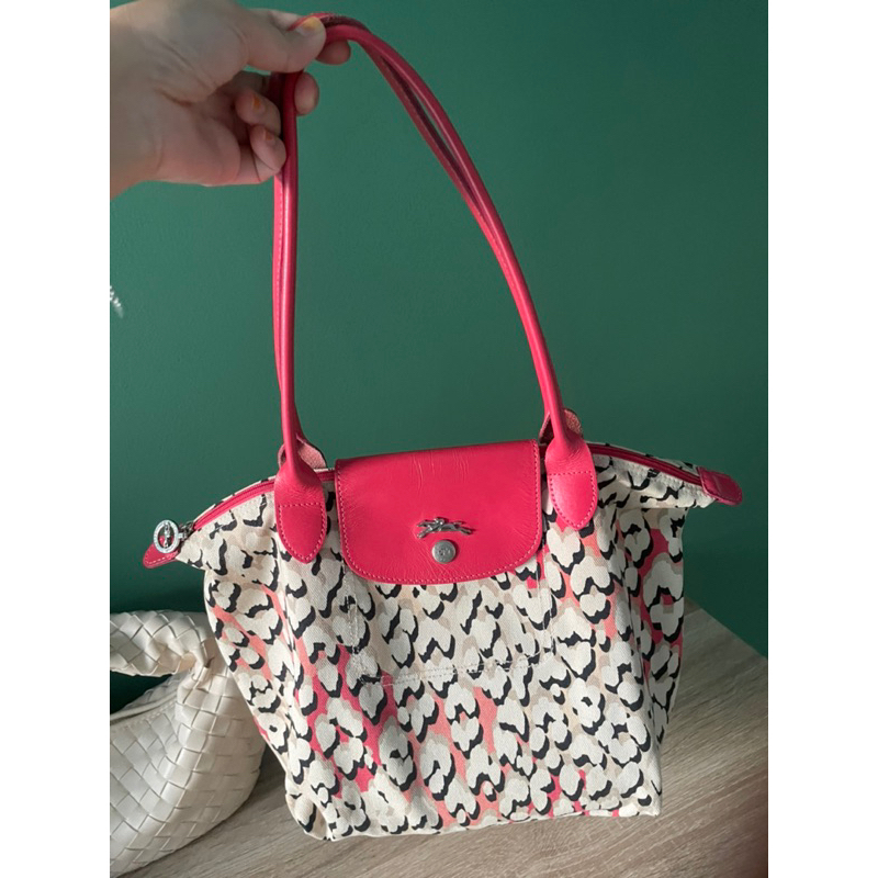 Tas LC preloved limited edition motif leopard