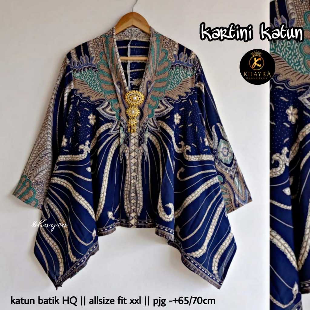 ATASAN BLUS BATIK PARIS KARTINI GURITA / Batik ORI solo / BLUS KEBAYA SOLO MODERN / BLUS PARIS