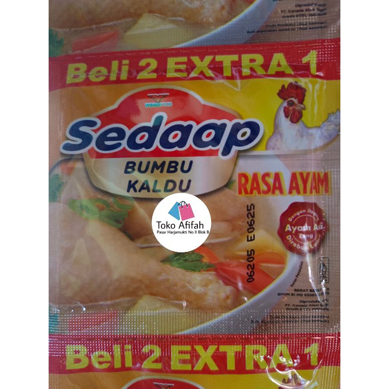 

WINGSFOOD SEDAAP BUMBU KALDU 9GR ISI 18 SBK
