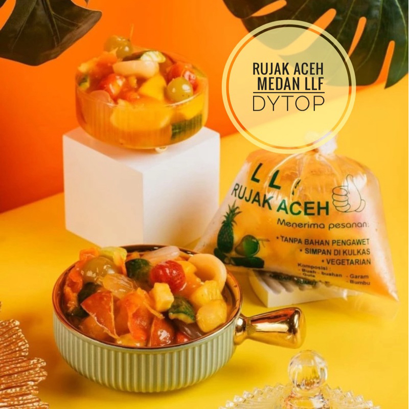 

Rujak Aceh LLF Medan Asli Mantap Enak