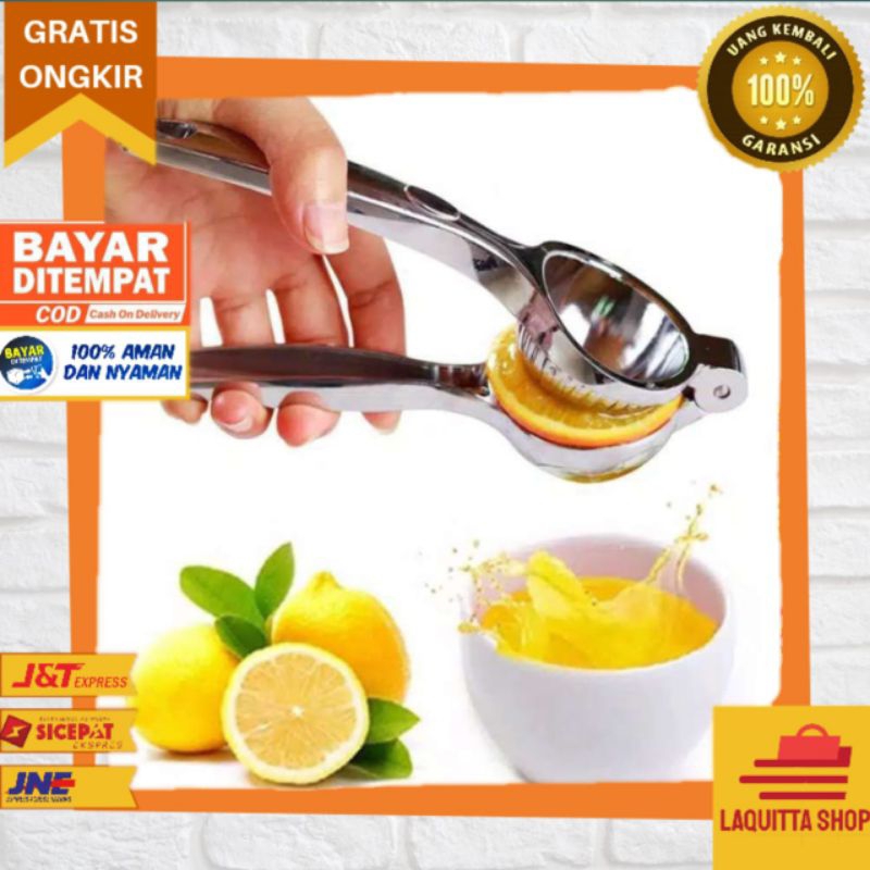 pemeras jeruk stainles/alat peras jeruk dan lemon/alat peras buah/manual juice pers/manual hand pres