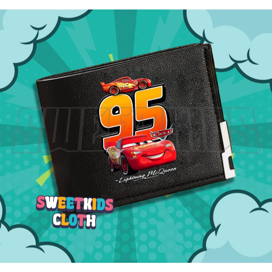 Dompet Wallet McQueen Cars / Wallet Dompet Motif Cars Lightning McQueen
