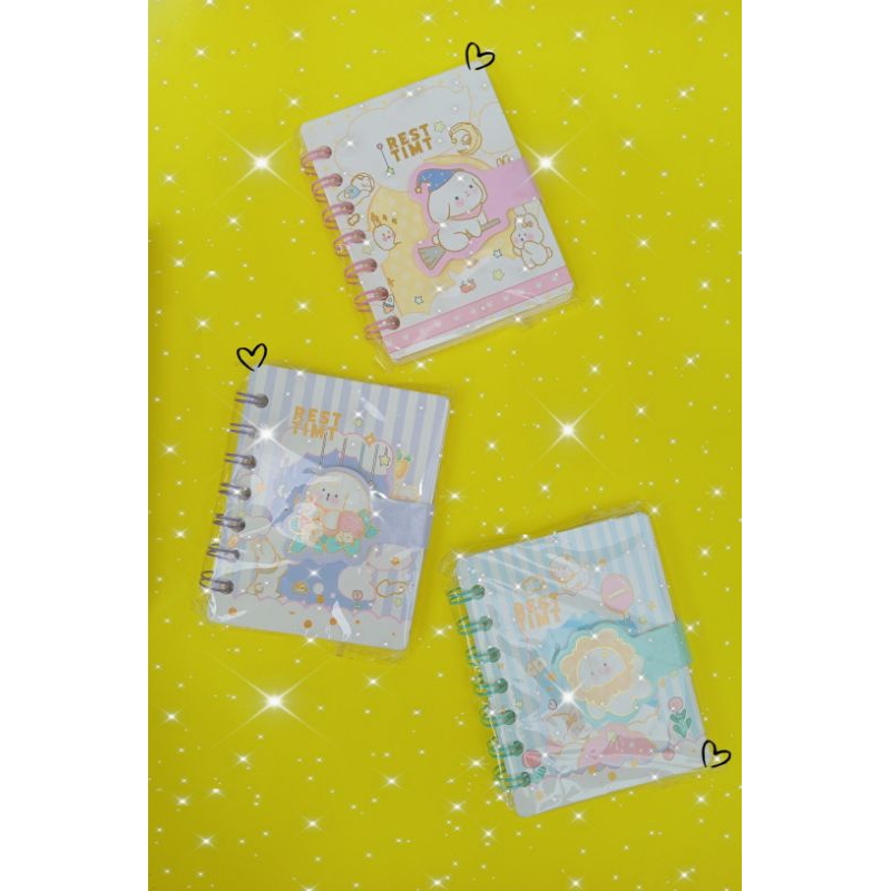 

MINI NOTEBOOK - Notebook Spiral Lucu Seukuran Telapak Tangan