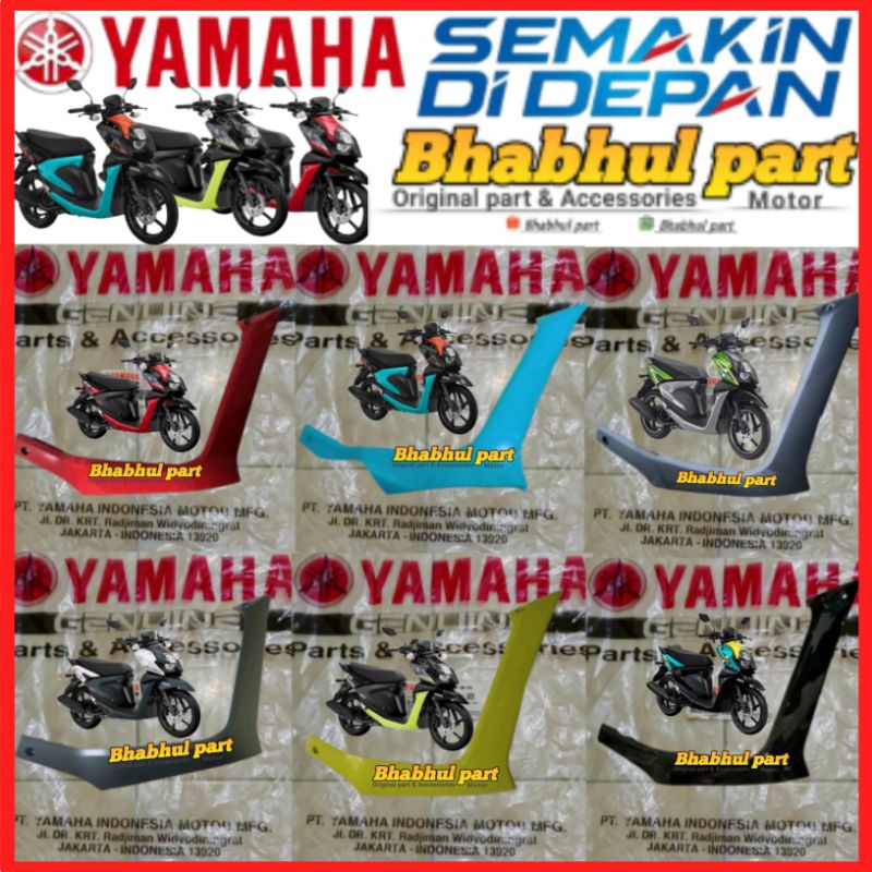 Mole Side, Cover Dek Bawah Samping pijakan kaki X ride 125 Kanan/kiri Ori Yamaha
