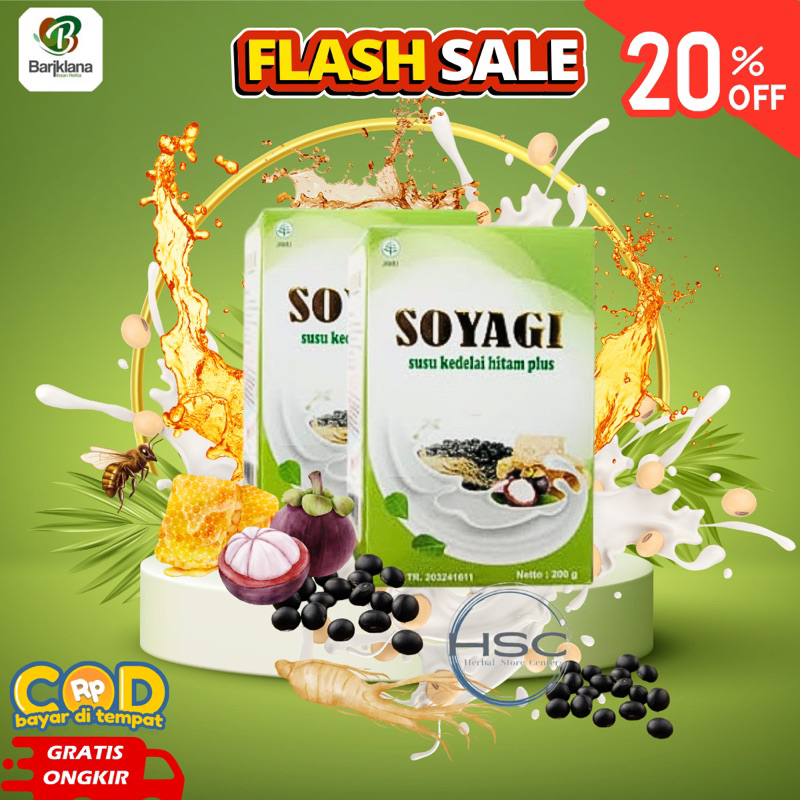 

SUSU KEDELAI Soyagi [ 1pcs soyagi gratis 1pcs Sachet Madu]