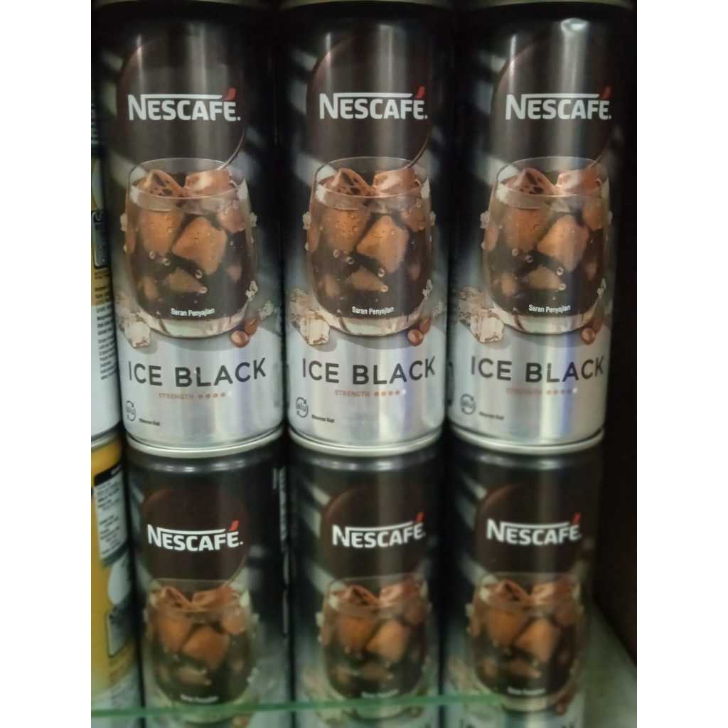Nescafe Ice Black Kaleng 220ml