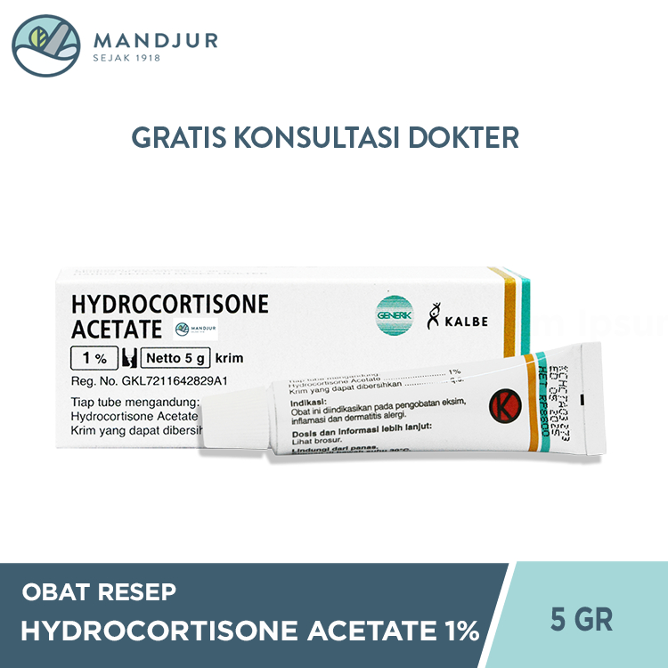 Salep Hydrocortisone 1% 5 Gram