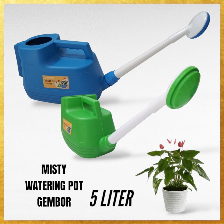 GEMBOR 5 LITER (MISTY) 2 PCS / Siraman tanaman watering pot gembor misty 5 liter
