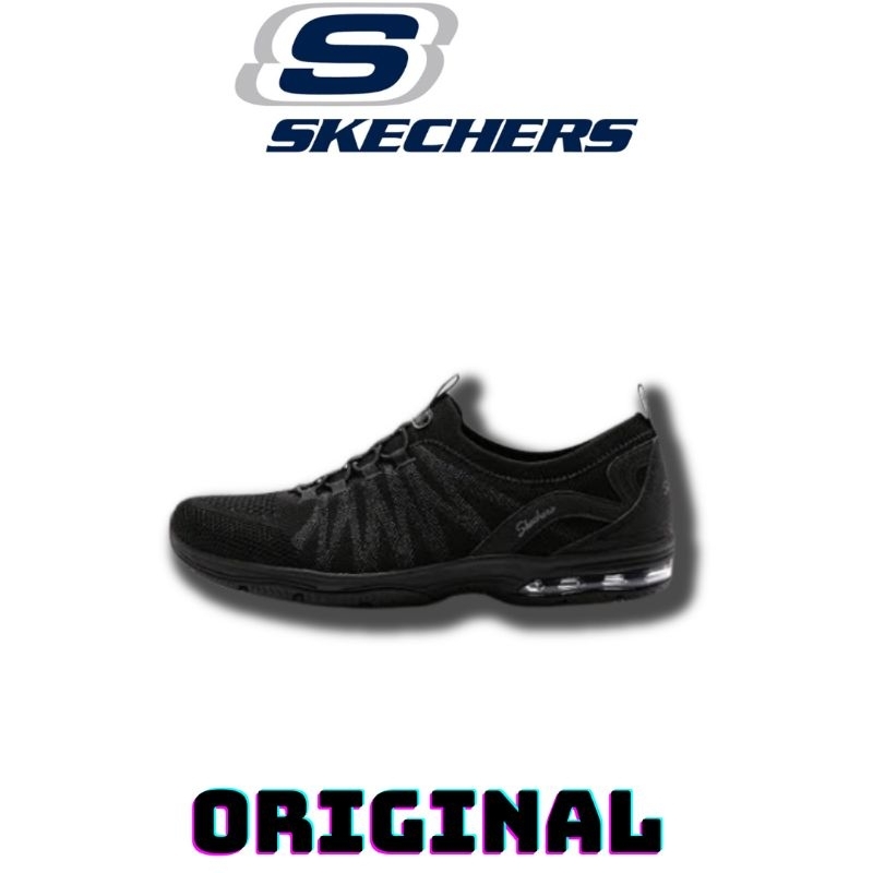 Sepatu Skechers Active Air Black Women's ( 100632/BBK ) Women's